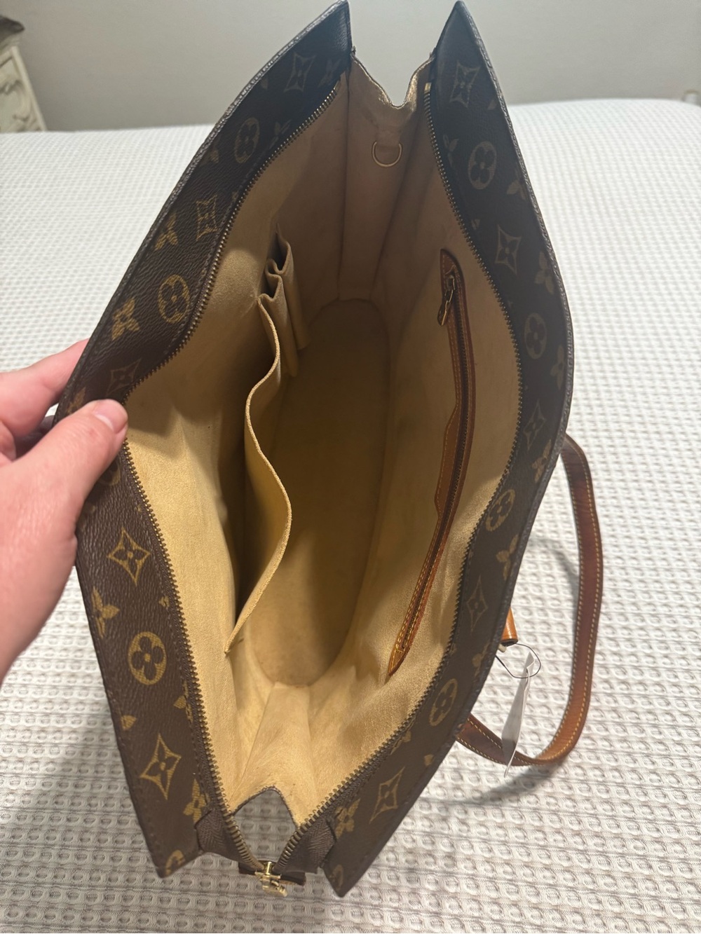 Louis Vuitton Babylone Monogram Canvas Tote with Certificate of Authenticity - Picture 8 of 14